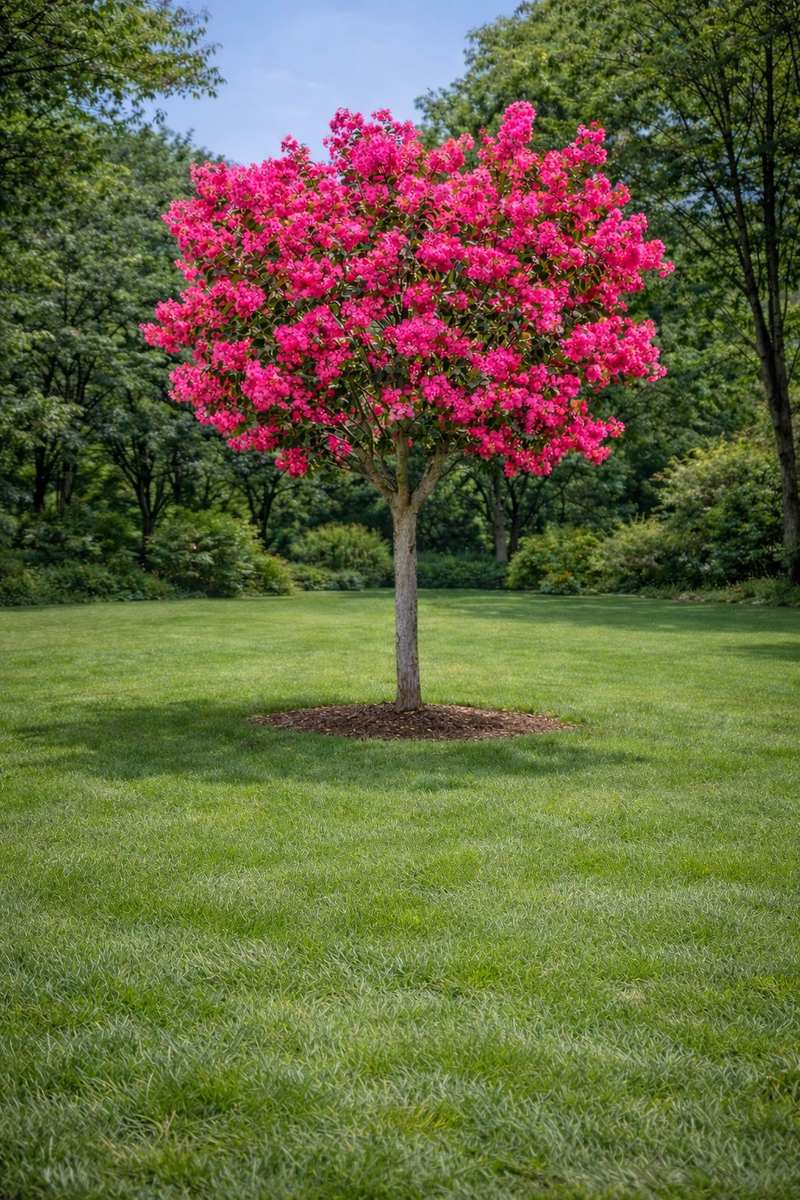 Lagerstroemia 'Grand cru' - 1/2 tige 12/14 - H.200/250cm - Pot de 15 litres