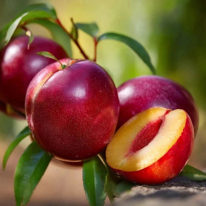 Brugnon nain 'Nectarella' - 1/4 tige - H.100/125cm - Pot de 7,5 litres