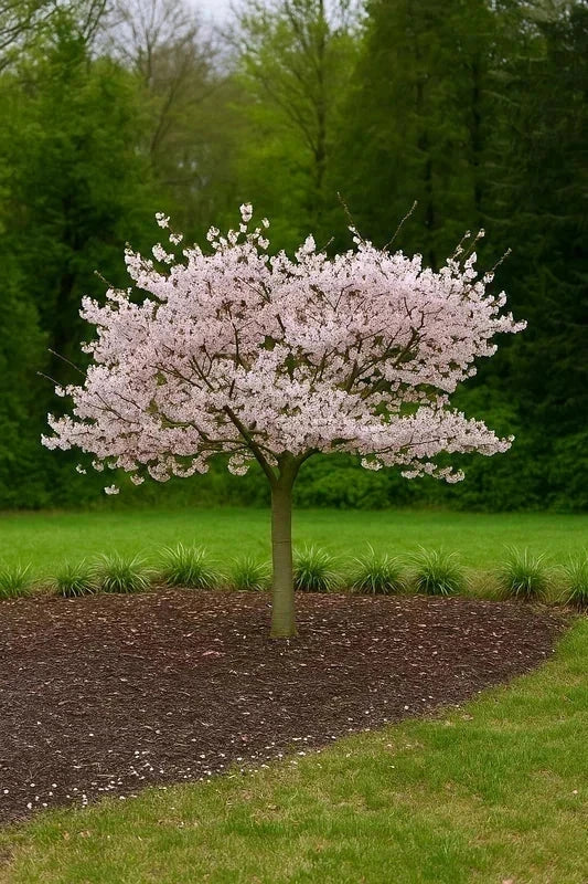 Cerisier à fleurs 'Autumnalis rosea' - 1/2 tige 6/8 - Racines nues - Image 1