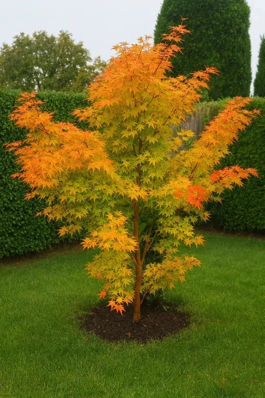 Érable du Japon 'Sangokaku' Greffé - H.125/150cm - Pot de 50 litres