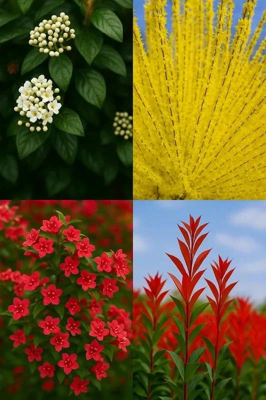 Haie variée - 20 mètres - Pot de 2 litres