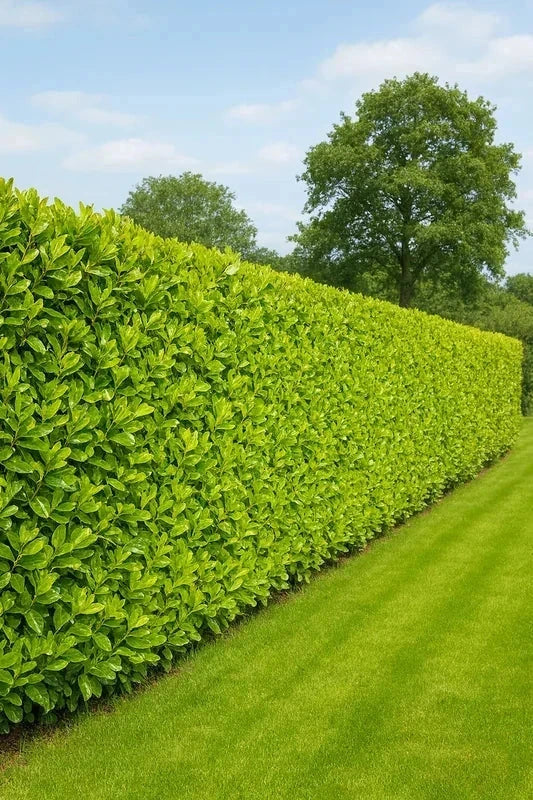Laurier-cerise 'Rotundifolia' - H.125/150cm - Pot de 20 litres