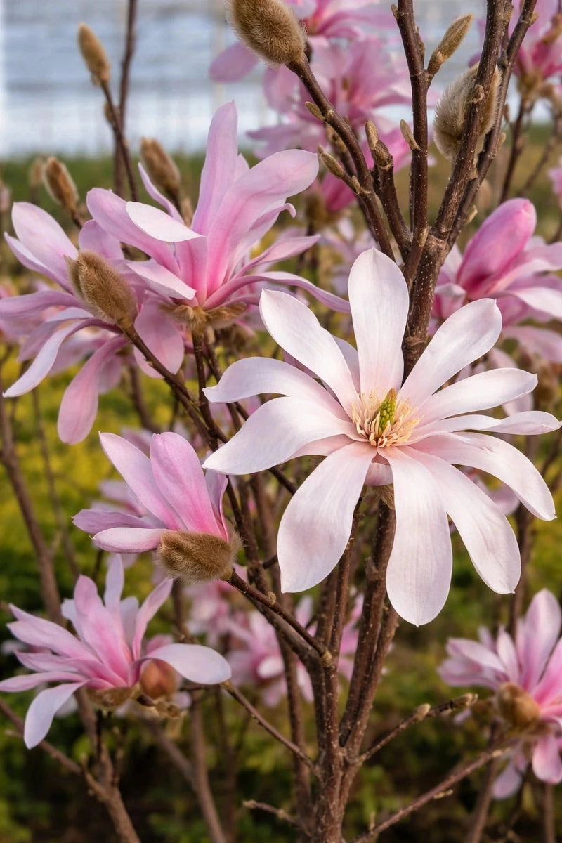 Magnolia loebneri 'Leonard Messel' - H.100/120cm - Pot de 10 litres