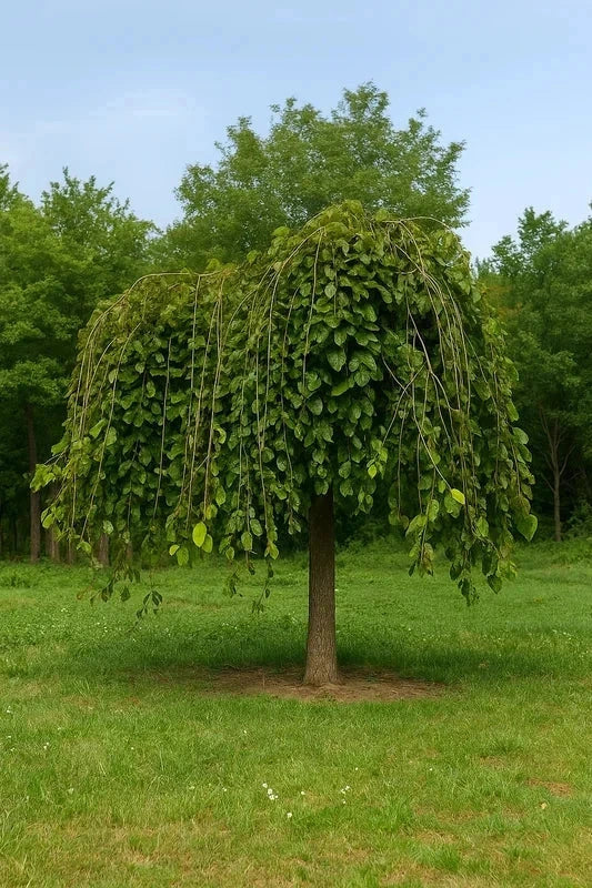 Mûrier blanc 'Pendula' - Tige 10/12cm - H.250/300cm - Pot de 30 litres