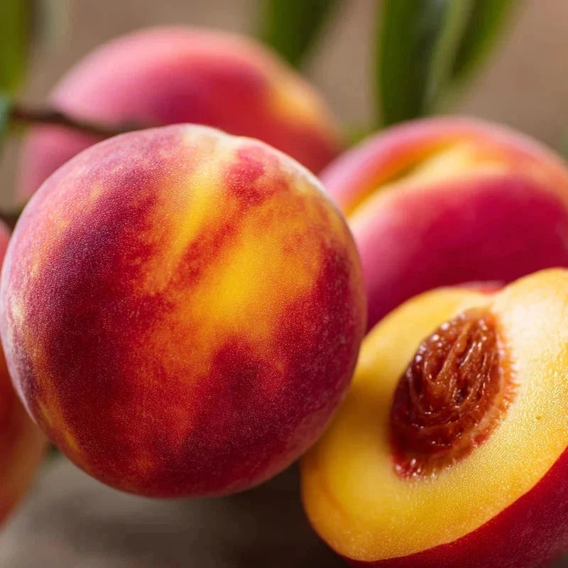 Pêcher 'Amsden' - 1/2 tige - H.175/200cm - Pot de 12 litres