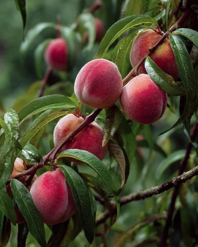 Pêcher 'Amsden' - 1/2 tige - H.175/200cm - Pot de 12 litres - Image 2