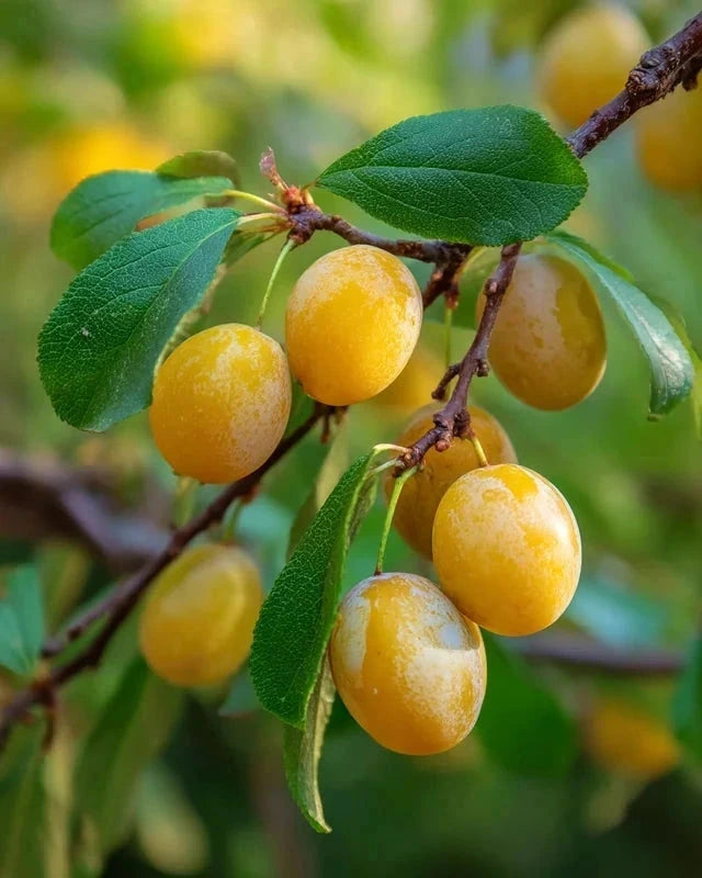 Prunier 'Mirabelle de metz' Label Rouge - H.125/150cm - Gobelet - Pot de 12 litres