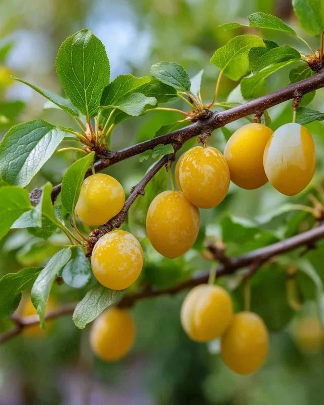 Prunier 'Mirabelle de metz' Label Rouge - H.125/150cm - Gobelet - Pot de 12 litres - Image 2