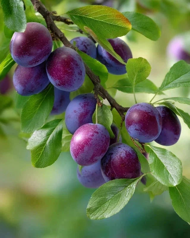 Prunier 'Reine Claude Violette' - 1/2 tige - H.175/200cm - Pot de 12 litres