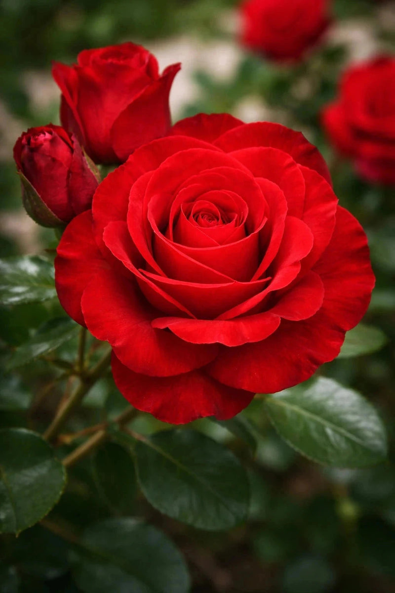 Rosier 'Chorus®' - Tige - H.125/150cm - Pot de 10 litres