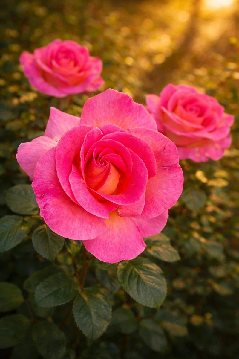 Rosier 'Pink Paradise®' - Tige - H.125/150cm - Pot de 10 litres