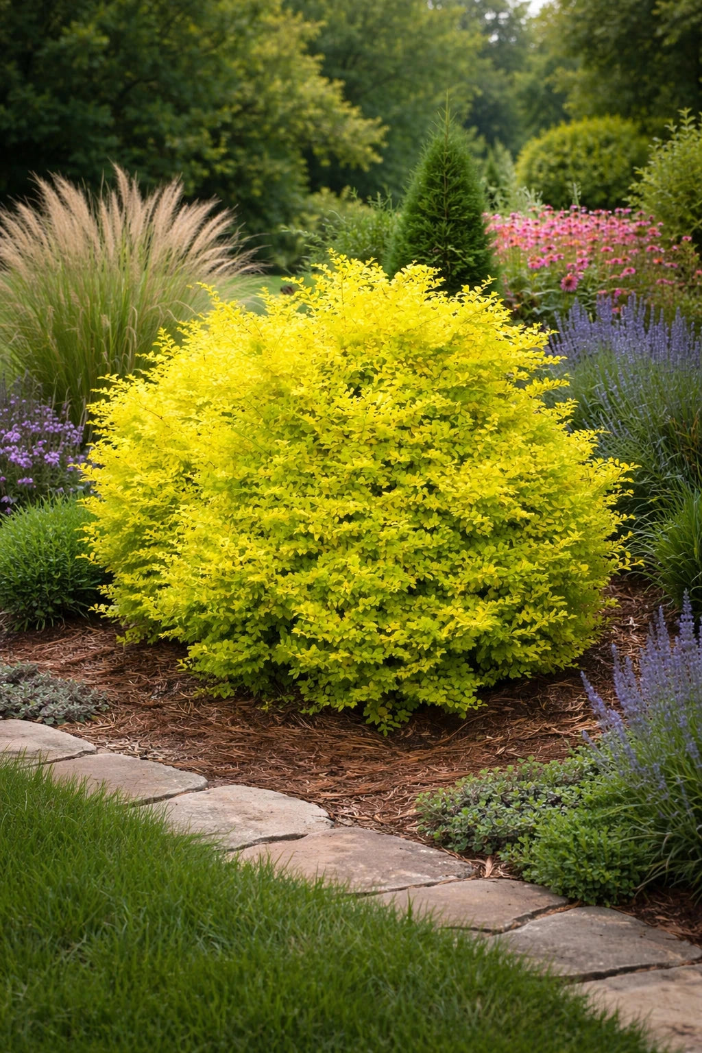 Troène 'Lemon and lime' - H.60/80cm - Pot de 8 litres - Image 3